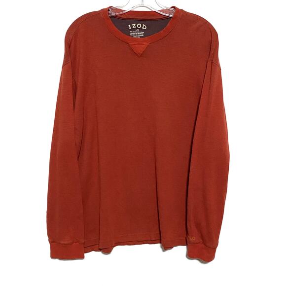 Izod Other - Izod Thermal Waffle Knit Shirt Mens L Gorpcore Minimalist Neutral Grunge Layers
